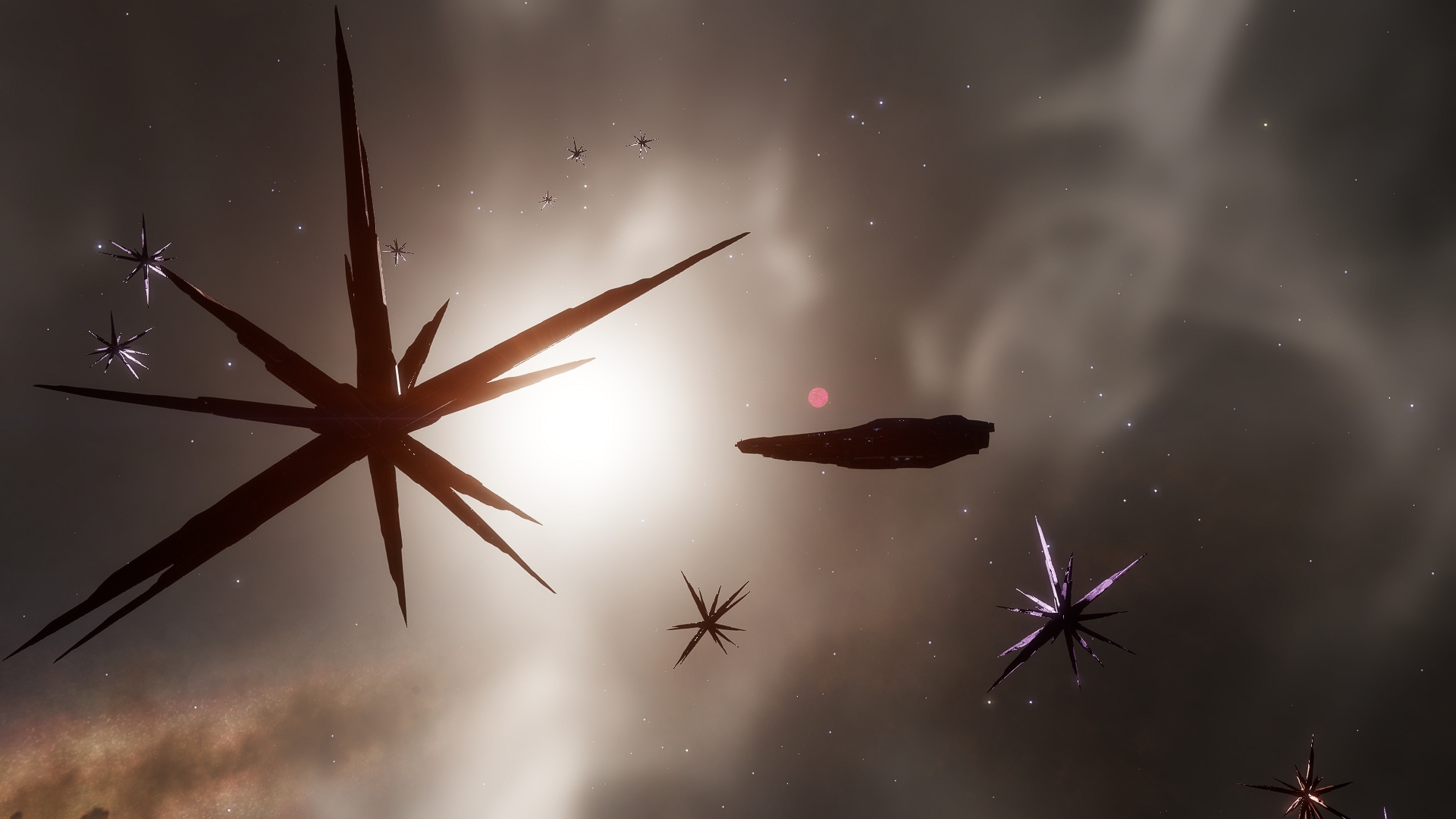 Flugroute around the Galaxy Expedition
